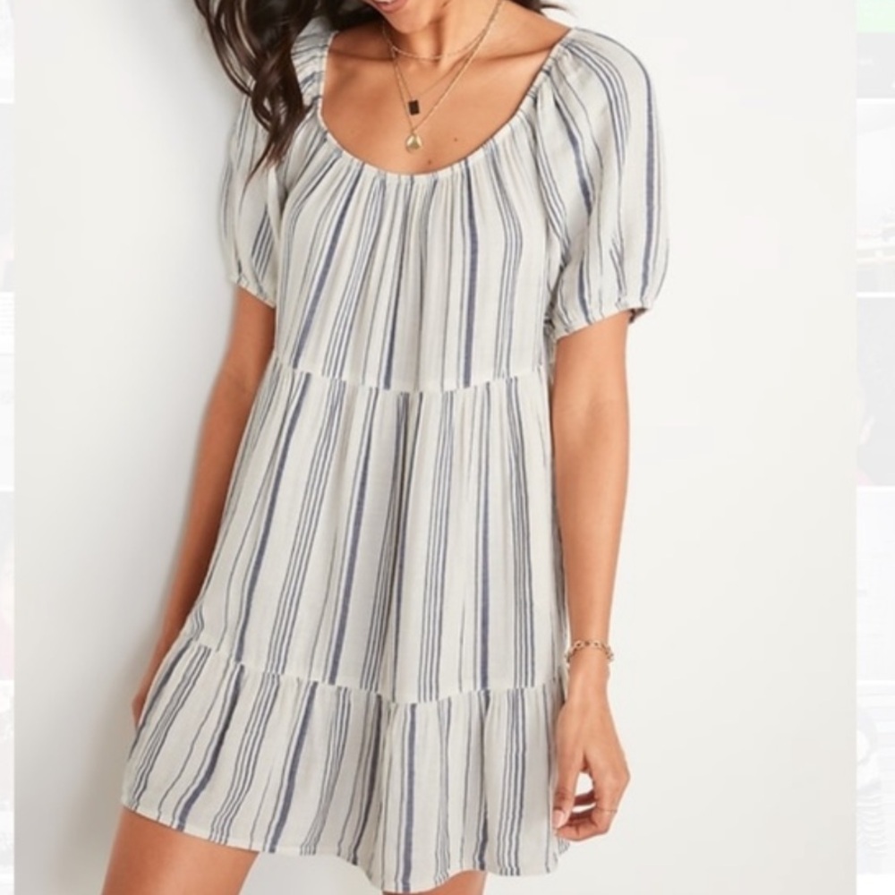 OLD NAVY STRIPED SHORT DRESS
